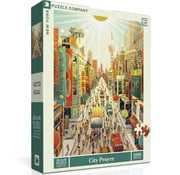 New York Puzzle Company New York Puzzle Co. Victo Ngai: City Prayer Puzzle 1000pcs