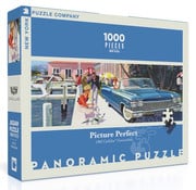 New York Puzzle Company New York Puzzle Co. General Motors: Picture Perfect Panoramic Puzzle 1000pcs*