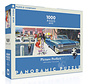 New York Puzzle Co. General Motors: Picture Perfect Panoramic Puzzle 1000pcs