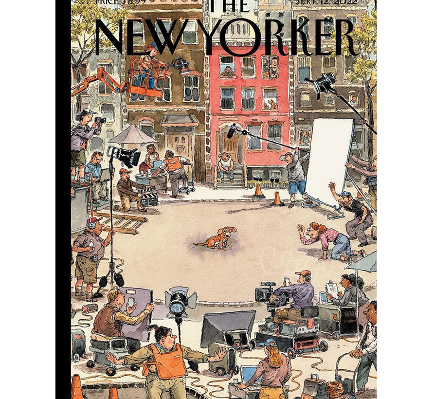New York Puzzle Co. The New Yorker: Top Dog Puzzle 1000pcs