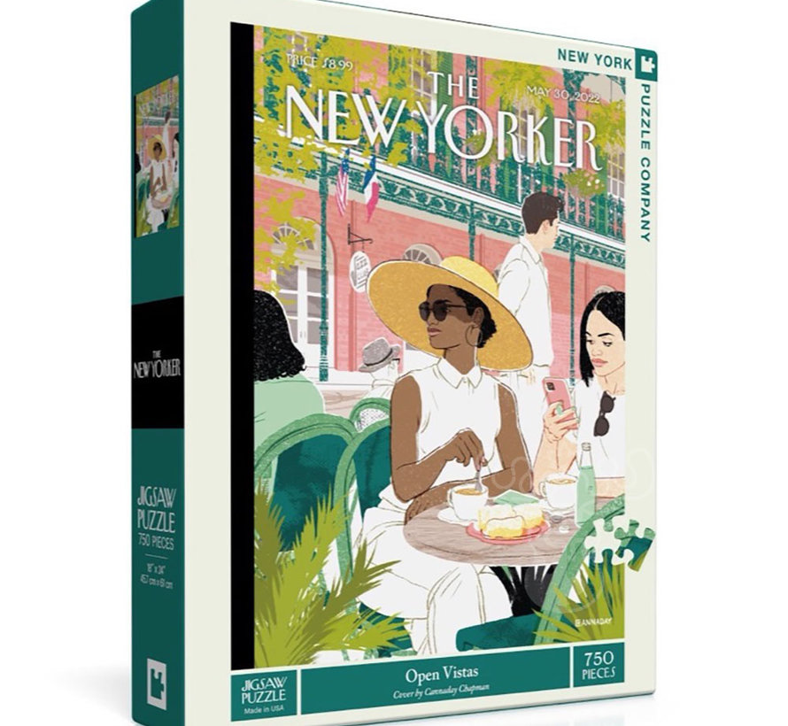 New York Puzzle Co. The New Yorker: Open Vistas Puzzle 750pcs