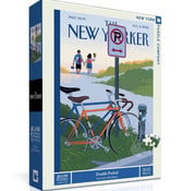 New York Puzzle Company New York Puzzle Co. The New Yorker: Double Parked Puzzle 500pcs
