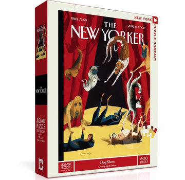 New York Puzzle Company New York Puzzle Co. The New Yorker: Dog Show Puzzle 500pcs