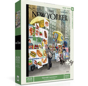 New York Puzzle Company New York Puzzle Co. The New Yorker: Sidewalk Connoisseurs Puzzle 1000pcs