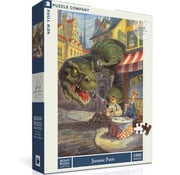 New York Puzzle Company New York Puzzle Co. Peter de Sève: Jurassic Paris Puzzle 1000pcs