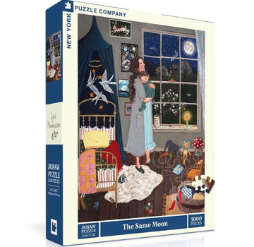 New York Puzzle Company New York Puzzle Co. Loré Pemberton: The Same Moon Puzzle 1000pcs
