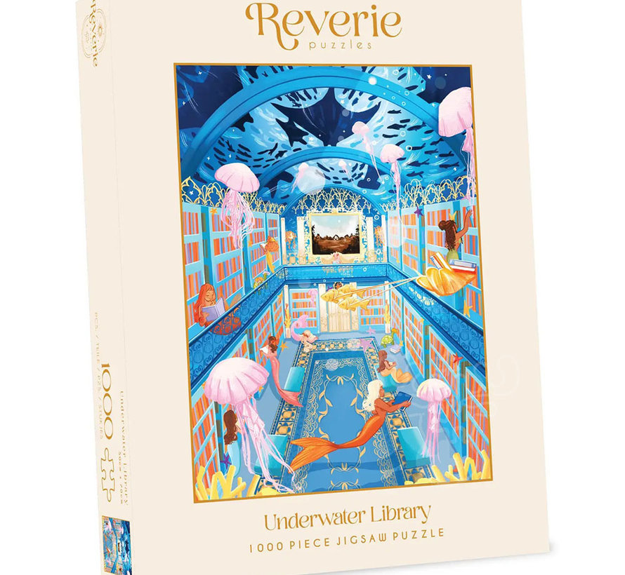Reverie Underwater Library Puzzle 1000pcs