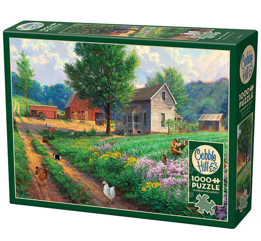 Cobble Hill Farm Country Puzzle 1000pcs