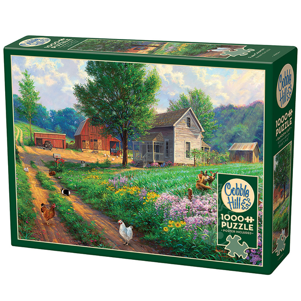 Cobble Hill Farm Country Puzzle 1000pcs Puzzles Canada