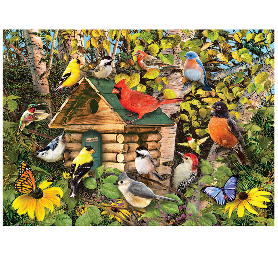 Cobble Hill Bird Cabin Puzzle 1000pcs