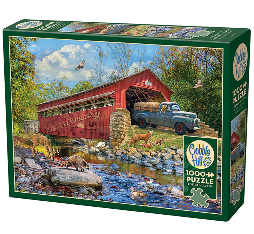 Cobble Hill Welcome to Cobble Hill Country Puzzle 1000pcs