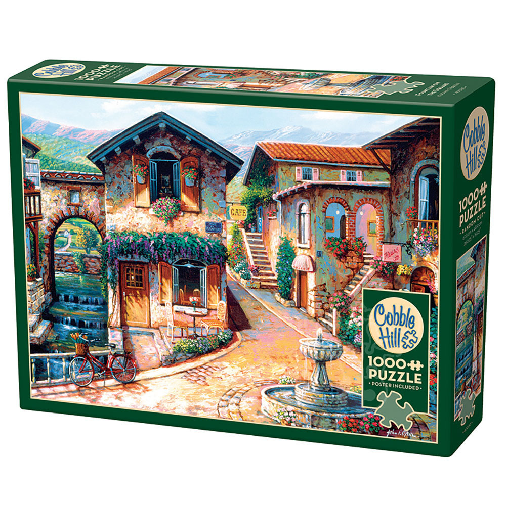 Cobble Hill Fountain on the Square Puzzle 1000pcs Puzzles Canada