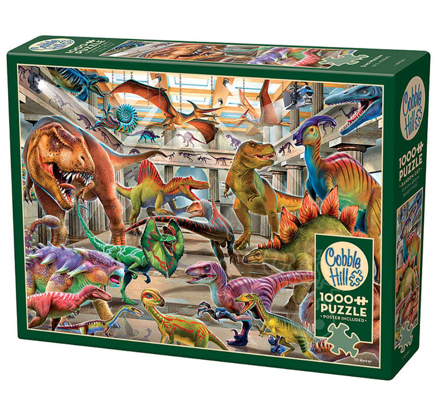 Cobble Hill Dino Museum Puzzle 1000pcs