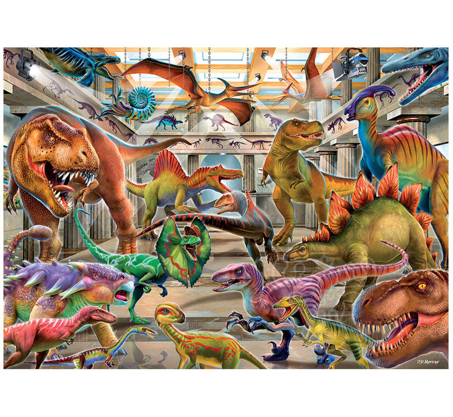 Cobble Hill Dino Museum Puzzle 1000pcs