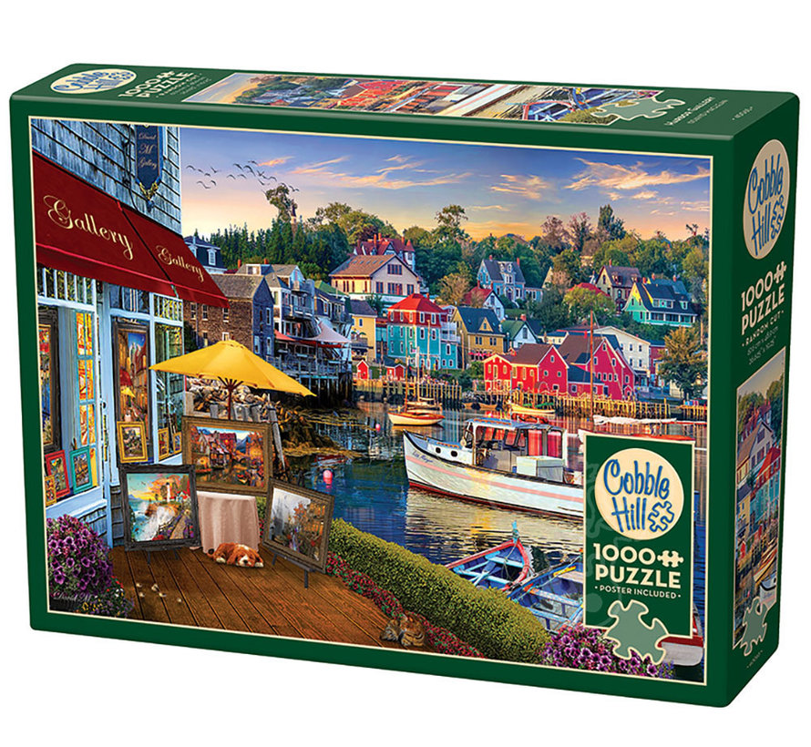 Cobble Hill Harbor Gallery Puzzle 1000pcs