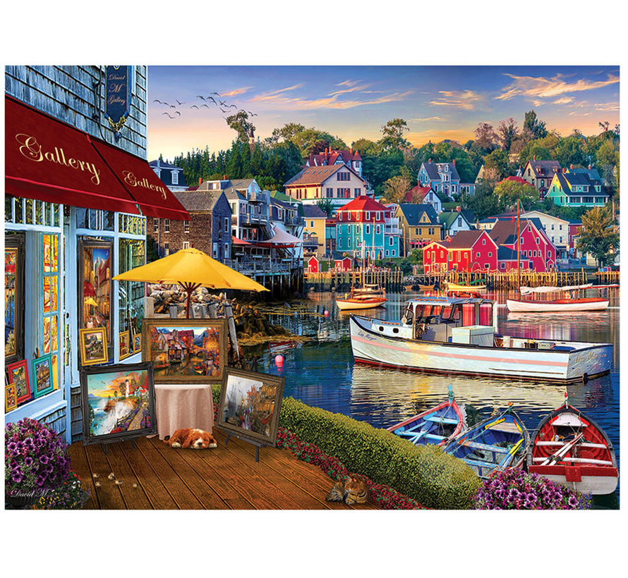 Cobble Hill Harbor Gallery Puzzle 1000pcs