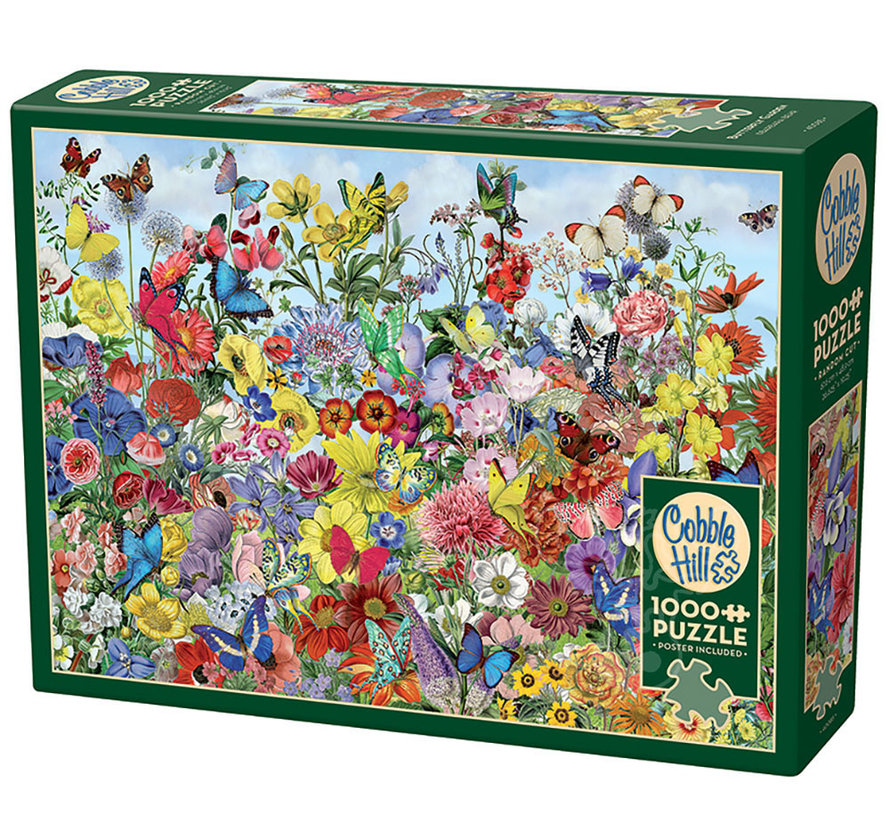 Cobble Hill Butterfly Garden Puzzle 1000pcs