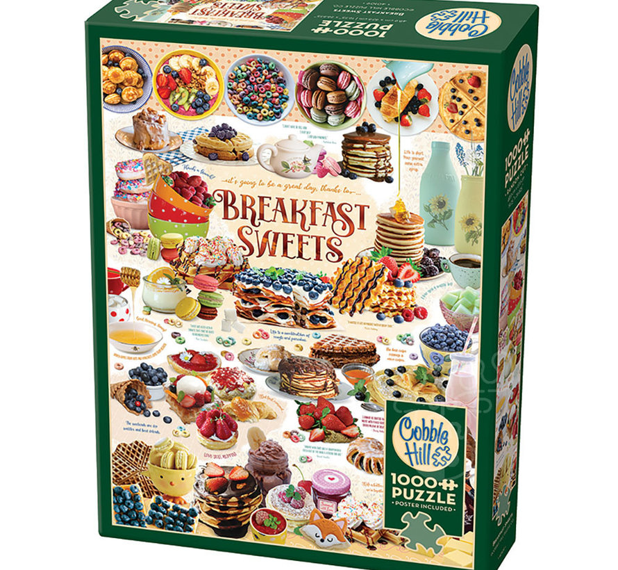 Cobble Hill Breakfast Sweets Puzzle 1000pcs