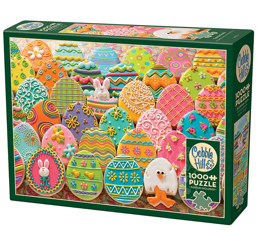 Cobble Hill Easter Eggs Puzzle 1000pcs