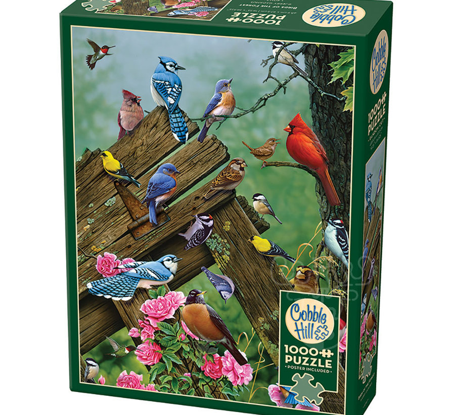 Cobble Hill Birds of the Forest Puzzle 1000pcs
