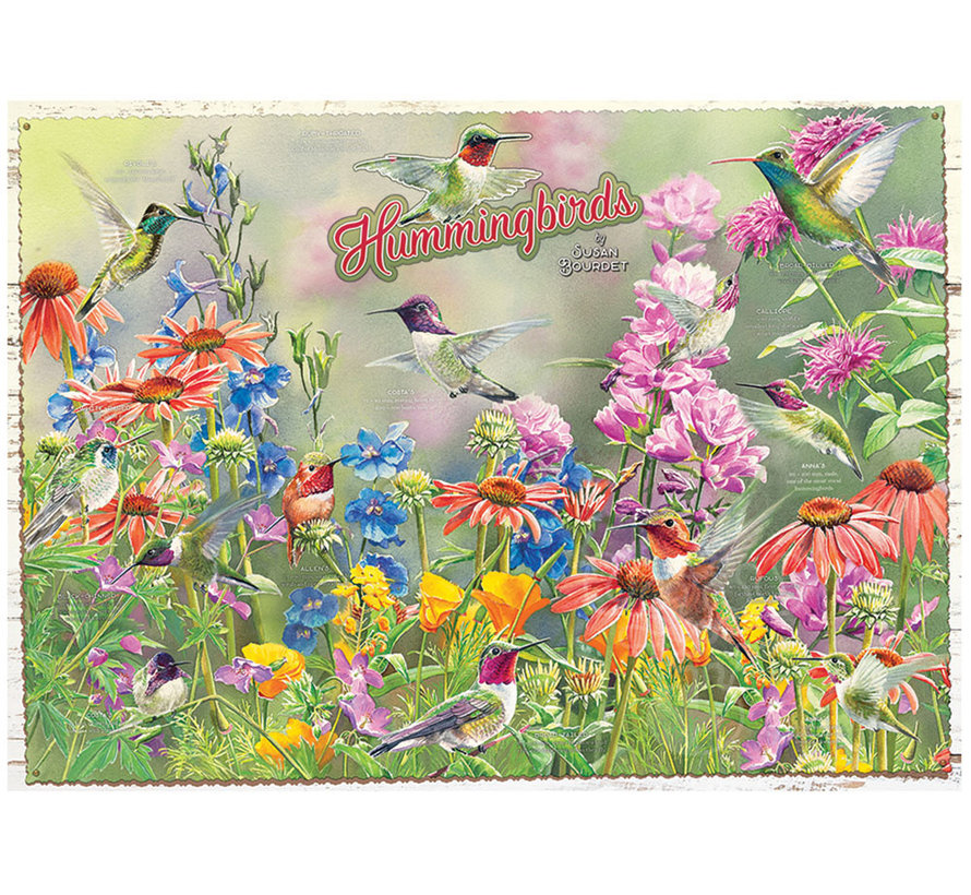 Cobble Hill Hummingbirds Puzzle 1000pcs