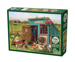 Cobble Hill The Happy Hen House Puzzle 1000pcs - Puzzles Canada