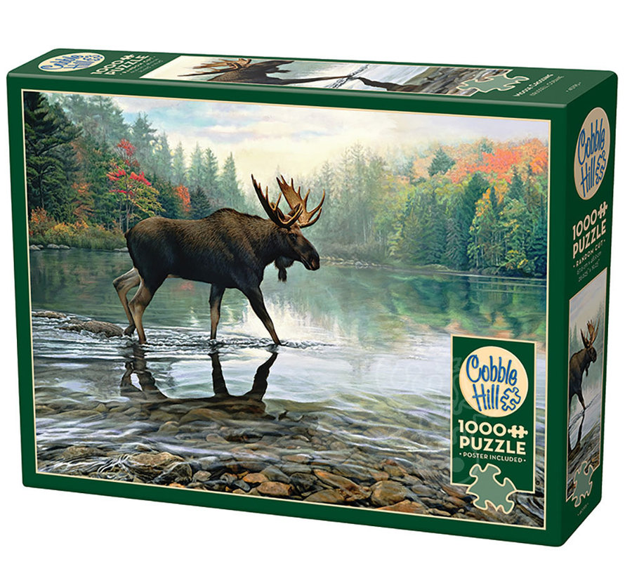 Cobble Hill Moose Crossing Puzzle 1000pcs