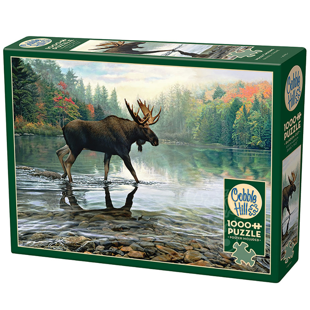 Cobble Hill Moose Crossing Puzzle 1000pcs Puzzles Canada