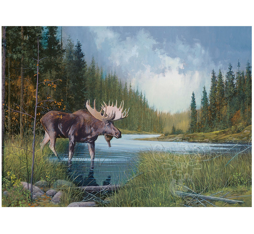 Cobble Hill Moose Lake Puzzle 1000pcs