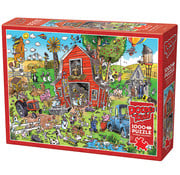 Cobble Hill Puzzles Cobble Hill DoodleTown: Farmyard Folly Puzzle 1000pcs