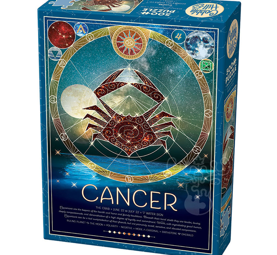 Cobble Hill Zodiac: Cancer Puzzle 500pcs