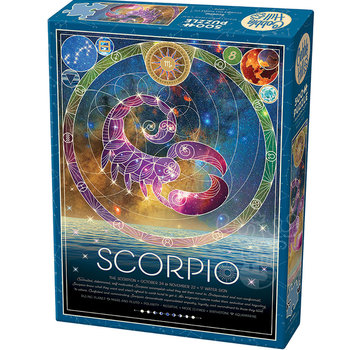 Cobble Hill Puzzles Cobble Hill Zodiac: Scorpio Puzzle 500pcs