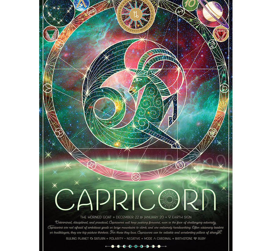 Cobble Hill Zodiac: Capricorn Puzzle 500pcs