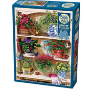 Cobble Hill Puzzles Cobble Hill Flower Cupboard Puzzle 500pcs