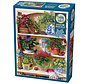 Cobble Hill Flower Cupboard Puzzle 500pcs