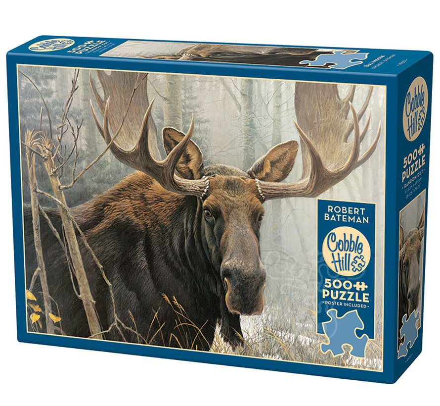 Cobble Hill Bull Moose Puzzle 500pcs