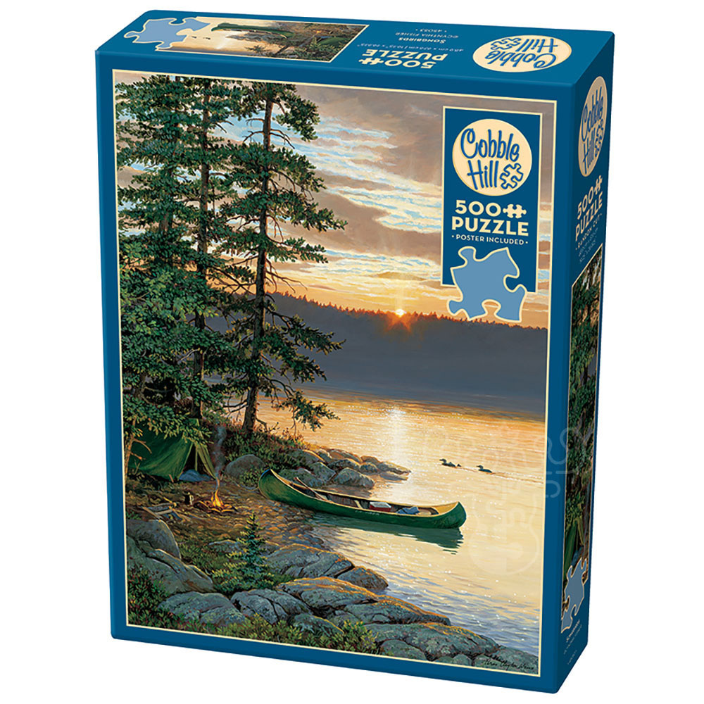Cobble Hill Canoe Lake Puzzle 500pcs Puzzles Canada