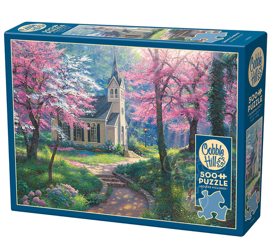 Cobble Hill Spring's Embrace Puzzle 500pcs