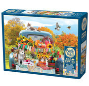 Cobble Hill Puzzles Cobble Hill Country Truck in Autumn Puzzle 500pcs