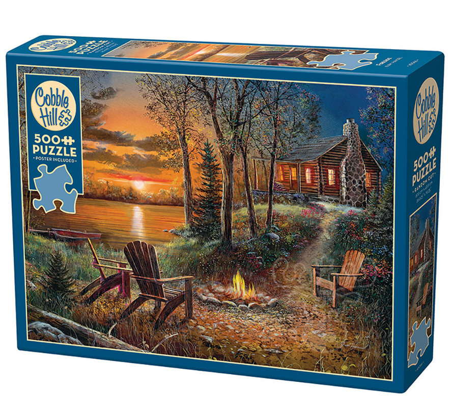 Cobble Hill Fireside Puzzle 500pcs