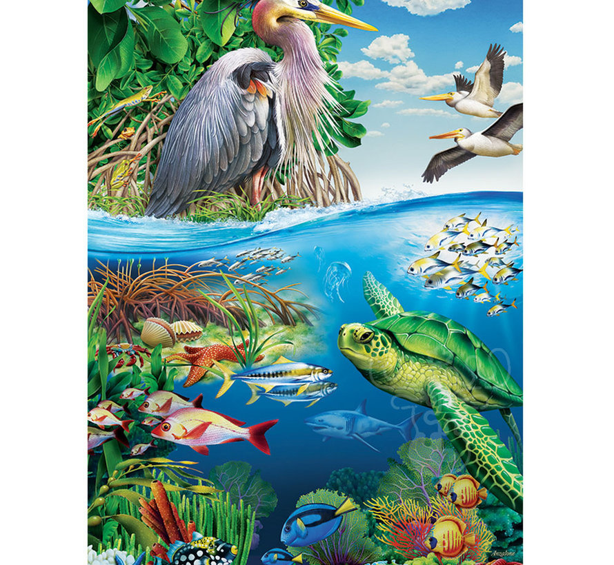 Cobble Hill Earth Day Family Puzzle 350pcs