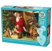 Cobble Hill Puzzles Cobble Hill Santa's Lucky Stocking Family Puzzle 350pcs