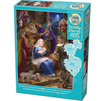 Cobble Hill Puzzles Cobble Hill Holy Night Family Puzzle 350pcs