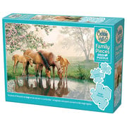 Cobble Hill Puzzles Cobble Hill Horse Family Family Puzzle 350pcs