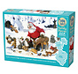 Cobble Hill Santa Claus and Friends Family Puzzle 350pcs