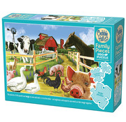 Cobble Hill Puzzles Cobble Hill Welcome to the Farm Family Puzzle 350pcs