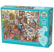 Cobble Hill Puzzles Cobble Hill DoodleTown: Thanksgiving Togetherness Family Puzzle 350pcs