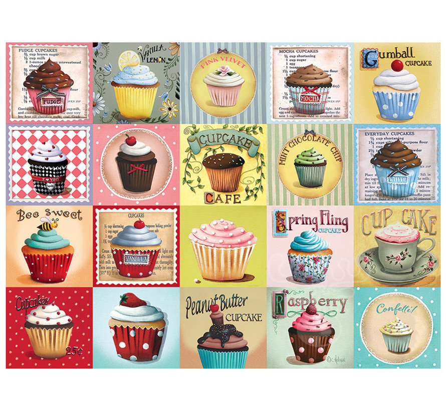 Cobble Hill Cupcake Cafe Easy Handling Puzzle 275pcs