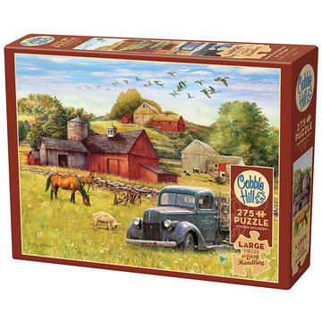 Cobble Hill Puzzles Cobble Hill Summer Afternoon on the Farm Easy Handling Puzzle 275pcs