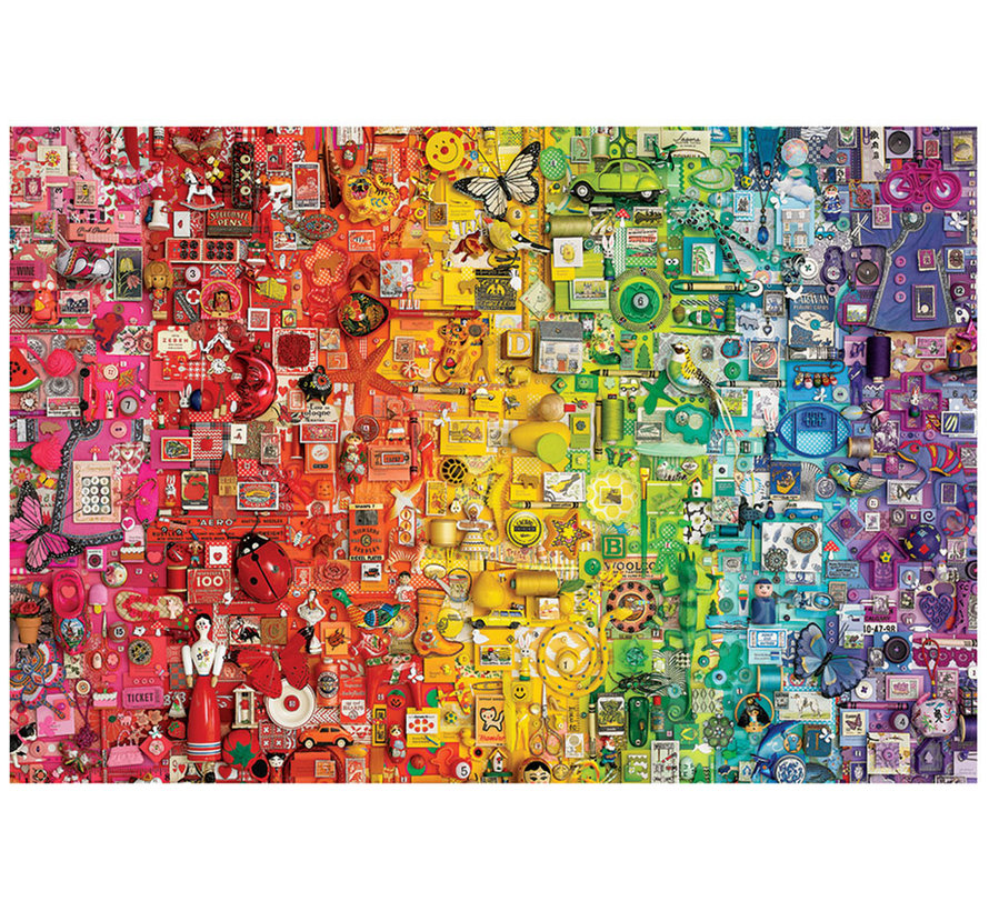 Cobble Hill Rainbow Puzzle 2000pcs